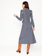 Boden Blue Imogen Collared Jersey Dress - Image 3 of 6