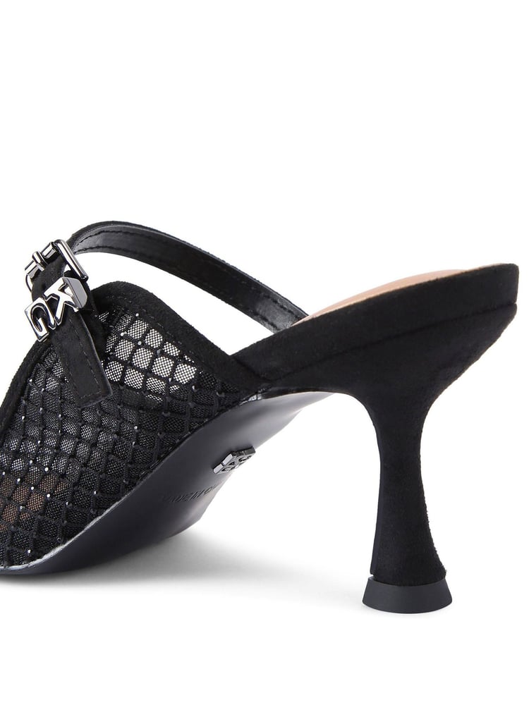 KG Kurt Geiger Chrome Aline Mule Shoes - Image 5 of 5