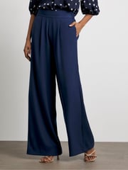 Joanna Hope Blue Wide Leg Trousers - Image 1 of 4