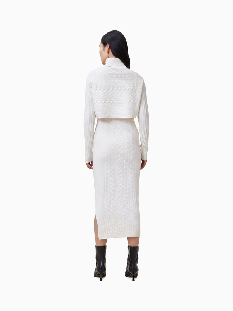 AllSaints White Muriel Dress - Image 2 of 7