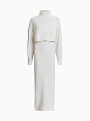 AllSaints White Muriel Dress - Image 7 of 7