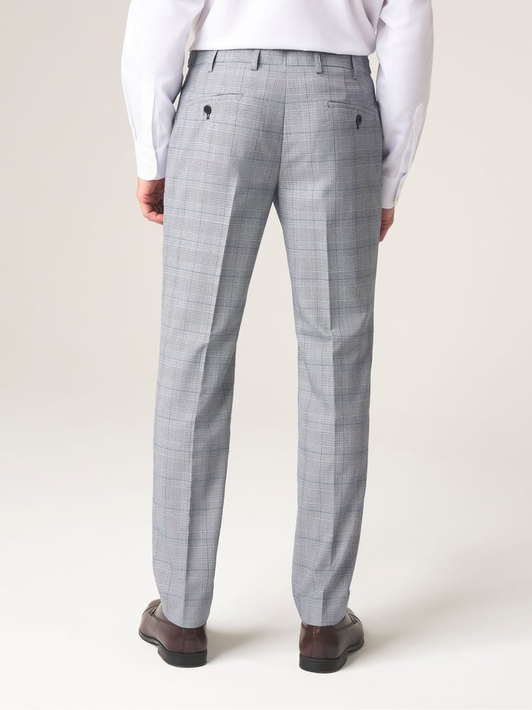 Skopes Grey Tapered Fit Tapered Fit Anello Suit Trousers - Image 2 of 4