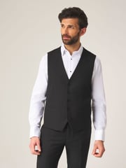 Skopes Black Single Breasted Ronson Dinner Suit Waistcoat - Image 1 of 4