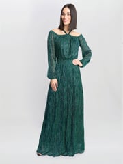 Gina Bacconi Sylvia Off The Shoulder Dress - Image 1 of 5