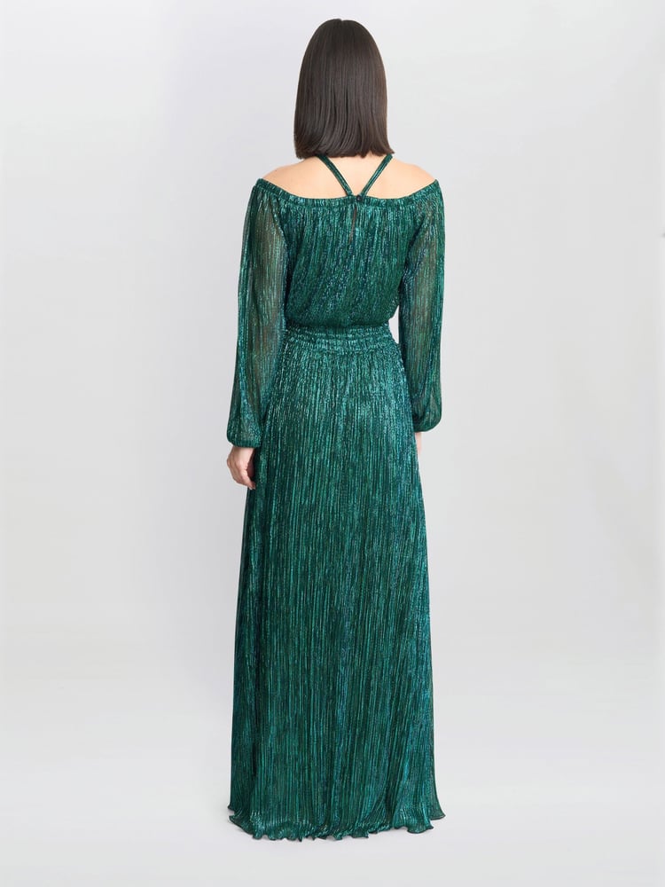 Gina Bacconi Sylvia Off The Shoulder Dress - Image 2 of 5