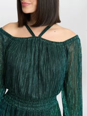 Gina Bacconi Sylvia Off The Shoulder Dress - Image 4 of 5