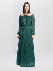 Gina Bacconi Sylvia Off The Shoulder Dress - Image 5 of 5