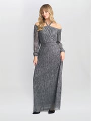 Gina Bacconi Sylvia Off The Shoulder Dress - Image 1 of 4