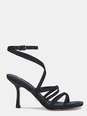 Novo Black Zillion Strappy Mid Heel Sandals - Image 2 of 4