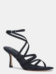 Novo Black Zillion Strappy Mid Heel Sandals - Image 3 of 4