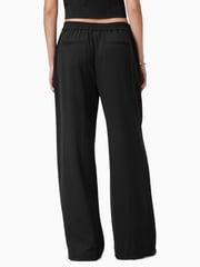 AllSaints Black Aleida Wide Leg Trousers - Image 5 of 7