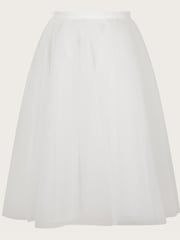 Monsoon White Anna Bridesmaid Maxi Skirt - Image 2 of 3