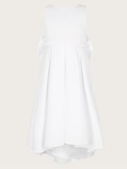 Monsoon White Oversized Sabrina Bow Communion Dress - Image 2 of 4