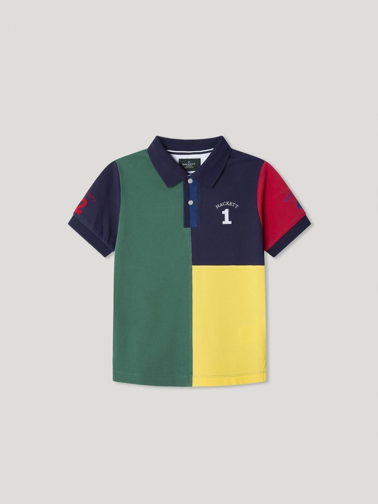 Hackett Classic Fit Heritage Piqué Polo - Image 1 of 4 Hackett Classic Fit Heritage Piqué Polo - Image 1 of 4