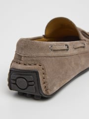 Suede Driver Loafer With Tassel - Image 5 of 6