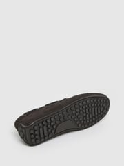 Suede Driver Loafer With Tassel - Image 4 of 6