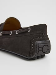 Suede Driver Loafer With Tassel - Image 6 of 6