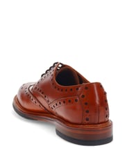 Jones Bootmaker Bushwick Goodyear Welted Leather Brown Brogues - Image 3 of 5