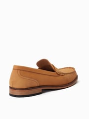 Base London Garfield Slip On Cream Loafers - Image 3 of 6