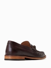 Base London Madison Slip On Brown Loafers - Image 2 of 6