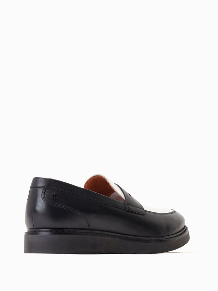 Base London Sid Slip On Black Loafers - Image 2 of 6