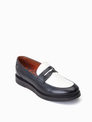 Base London Sid Slip On Black Loafers - Image 3 of 6