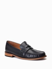 Base London Garfield Slip On Cream Loafers - Image 3 of 6