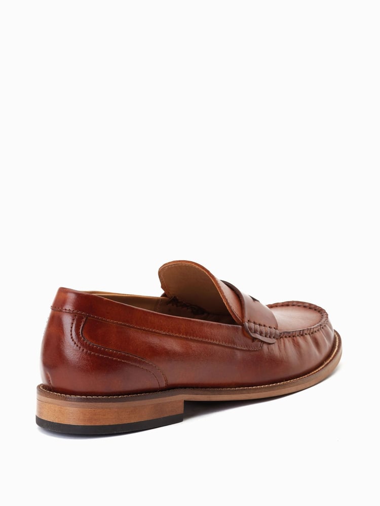 Base London Garfield Slip On Cream Loafers - Image 2 of 6