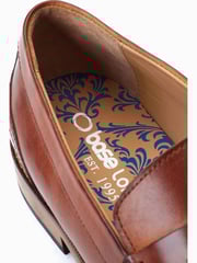 Base London Garfield Slip On Cream Loafers - Image 6 of 6
