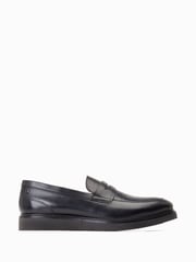 Base London Sid Slip On Black Loafers - Image 1 of 6