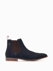 Base London Virgil Pull On Chelsea Brown Boots - Image 1 of 6