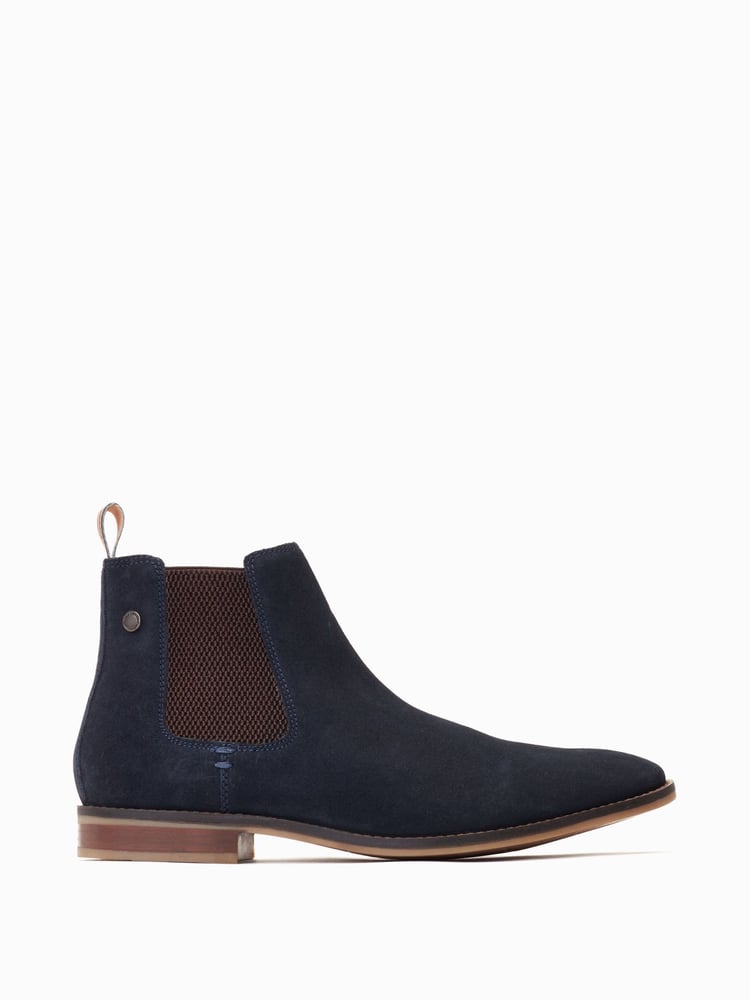 Base London Virgil Pull On Chelsea Brown Boots - Image 1 of 6