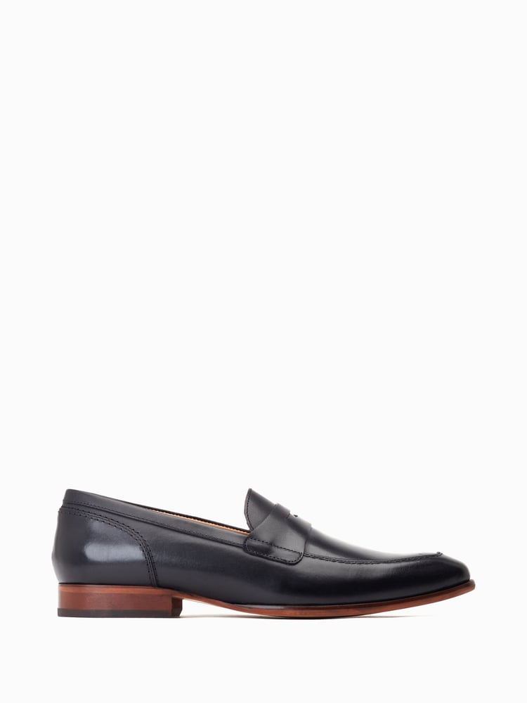 Base London Bruno Slip-On Penny Loafers - Image 1 of 6