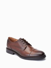 Base London Magnus Lace-Up Toe Cap Shoes - Image 2 of 6