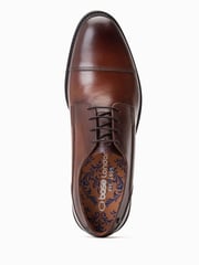 Base London Magnus Lace-Up Toe Cap Shoes - Image 4 of 6