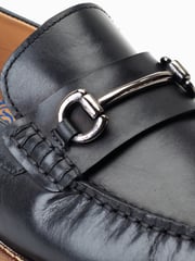 Base London Madison Slip-On Black Loafers - Image 6 of 6