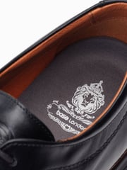 Base London Wing Lace-Up Derby Black Shoes - Image 6 of 6