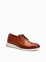 Base London Wing Lace-Up Derby Black Shoes - Image 2 of 6