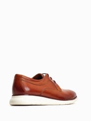 Base London Wing Lace-Up Derby Black Shoes - Image 3 of 6