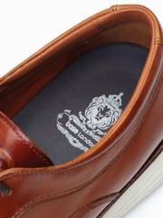Base London Wing Lace-Up Derby Black Shoes - Image 6 of 6