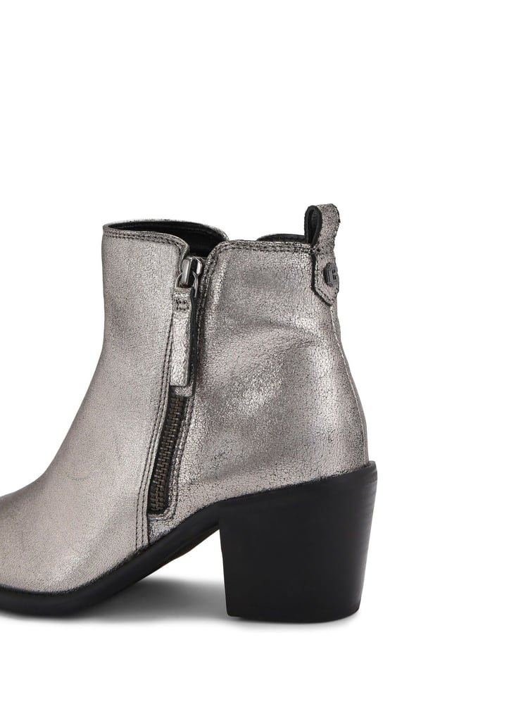 Carvela Silver Metalic Secil Boots - Image 5 of 5