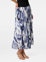 Forever New Blue Aurora Pleated Skirt - Image 4 of 5