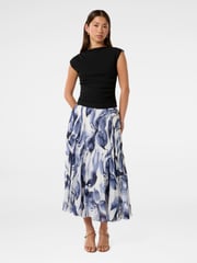Forever New Blue Aurora Pleated Skirt - Image 5 of 5
