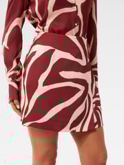 Forever New Brown Harvey Wrap Mini Skirt - Image 4 of 5