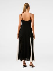 Forever New Black Dahlia Contrast Godet Maxi Dress - Image 2 of 4