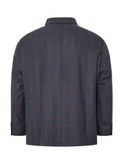 BadRhino Big & Tall Blue Checked Suit Jacket - Image 5 of 5