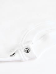 White Baby Long Sleeve 100% Cotton T-Shirts 3 Pack - Image 7 of 8