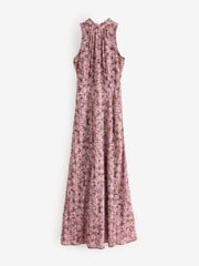 Jolie Moi Red Chiffon Maxi Dress - Image 6 of 6