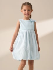 Angel & Rocket Blue Bubble Hem Corsage Dress - Image 2 of 6
