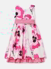 Angel & Rocket Pink Bella Printed Dress - Image 5 of 7